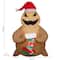 5ft. Airblown® Inflatable Christmas Oogie Boogie with Scary Christmas Stocking